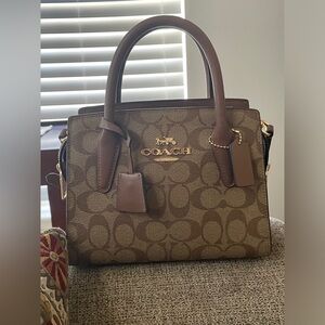 Coach Andrea Carryall Bag In Signature Canvas